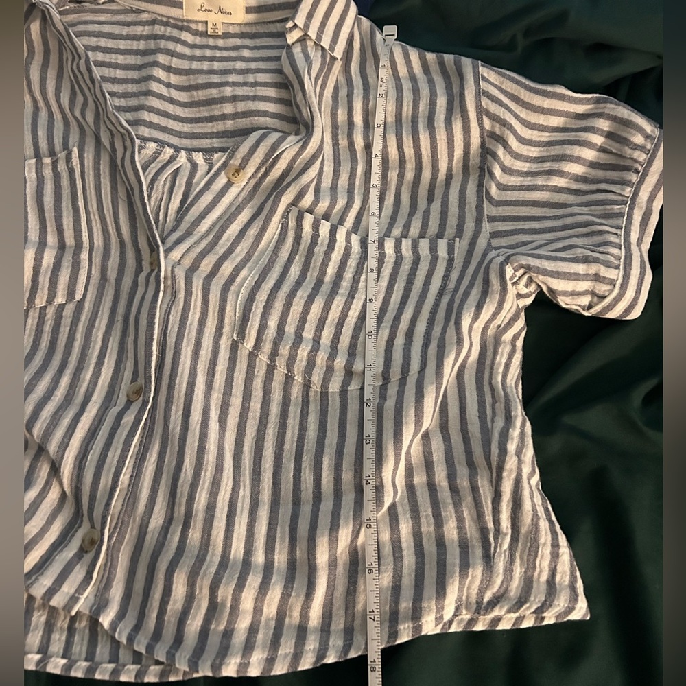 Cropped Button Down - Picture 6 of 7
